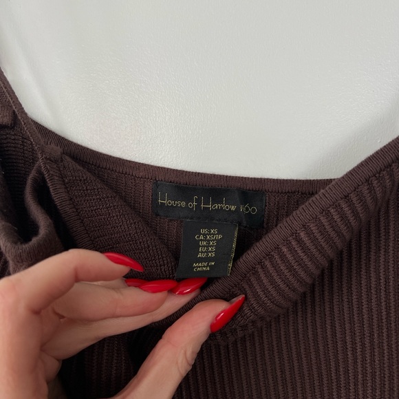 House of Harlow Brown Mini Dress - Picture 2 of 3
